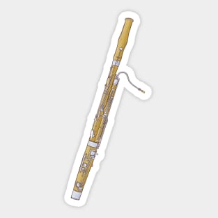 Bassoon Sticker